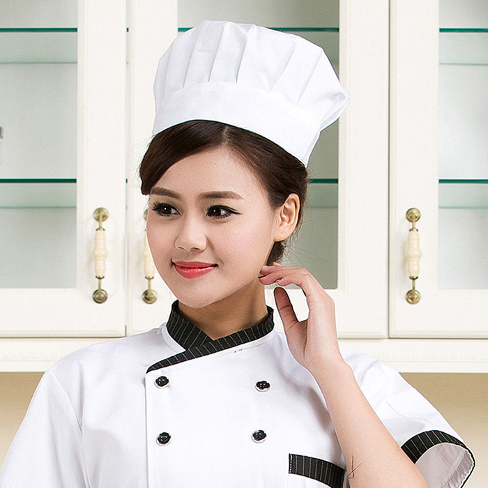 Mũ đầu bếp màu trắng | Mu dau bep